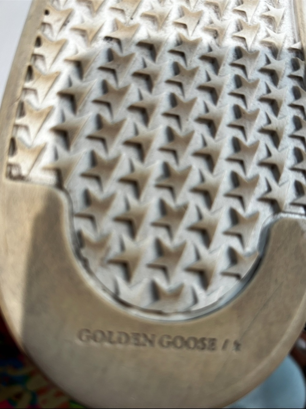 Golden Goose White Sneakers with Black Heel Panel - Picture 7 of 8